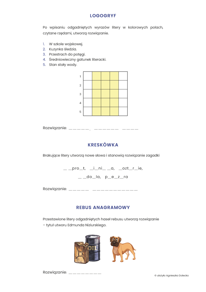 Logogryf, Kreskówka 33